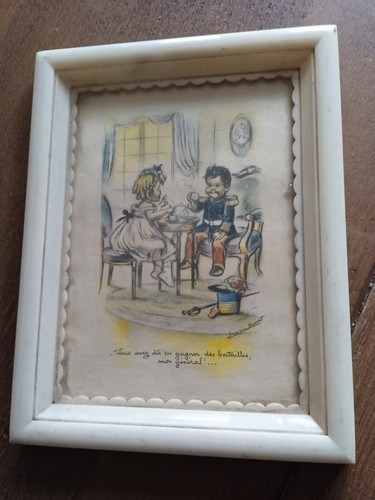 Gravure germaine bouret - bouret, cadre