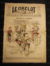 1894 Journal LE GRELOT N° 1207 - OLD BICYCLES - RECORD IN ROOM By PÉPIN