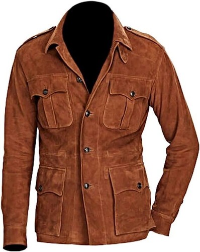 Manteau homme cuir daim - homme, en
