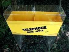 Rare Présentoir de Magasin Pour 33 T Vinyle TELEPHONE Dure Limite 1982 LP