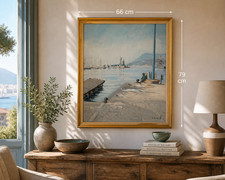 BONNELL tableau huile toile