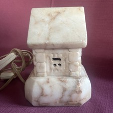 Petite veilleuse en albâtre