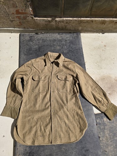 Chemise moutarde ww2 wwii - chemise,