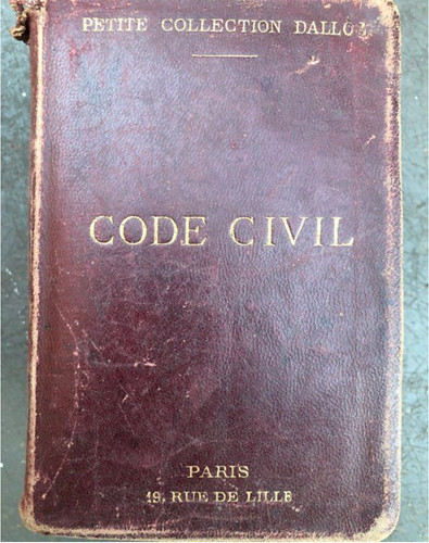 Code civil dalloz ancien - civil,