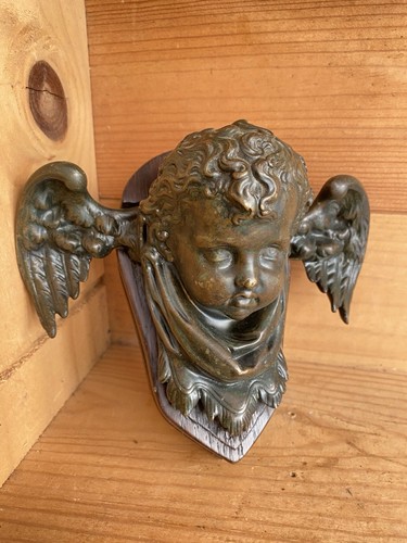 Sculpture putti chérubin - sculpture, en