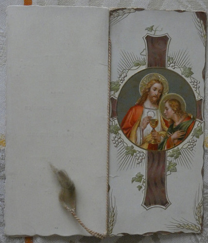 Image pieuse double 1905