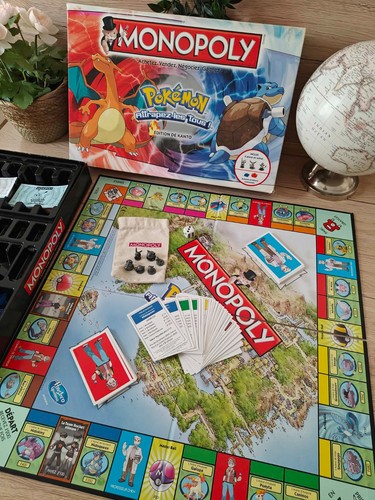 Monopoly pokémon vintage 1999 - pokémon,
