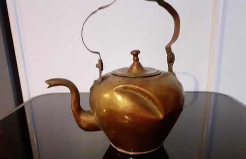 Ancienne bouilloire cuivre - ancienne,