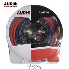 Kit Câbles Audiosystem ADKT4 Amplificateur RCA Alimentation 4 AWG Sub Câblage
