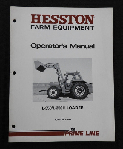Véritable hesston 350 - hesston, l-350