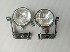 Convient pour Willys Jeep MB Ford GPW phare phare avec paire de support gauch...