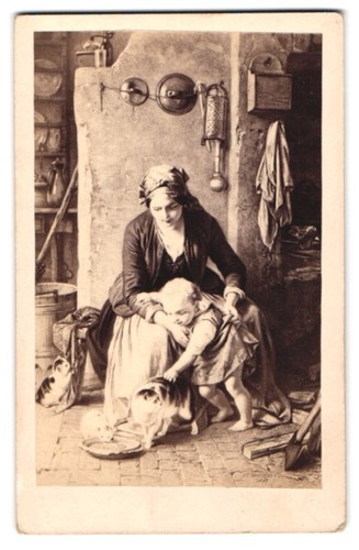 Photographie femme avec enfant