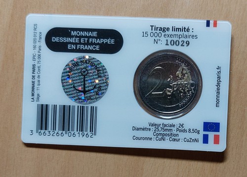 France coincard 2 euro - 2,