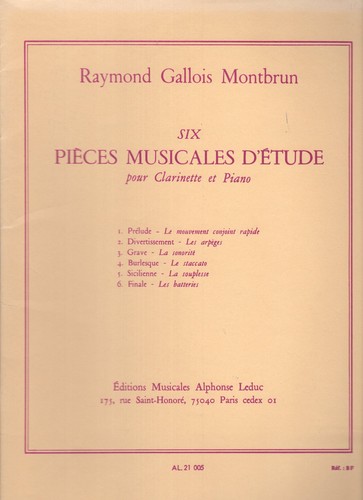 Six pièces musicales - 6,