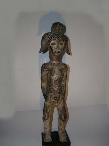 Statuette africaine baoulé - statuette,
