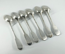 Lot 6 Cuillères argent Empire