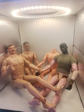 Joblot of Actionman dolls for restoration