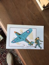 HERGE CHROMOS TINTIN VOIR ET SAVOIR AVIATION GUERRE 1939 1945 SERIE 7   NUMERO 8