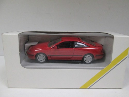 Opel calibra rouge red rot - rot, par