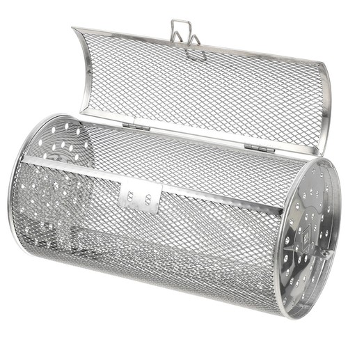 Silver rotisserie oven basket - silver,