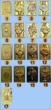 2005 ARGUYDAL FEVE METAL DORE 2D PLAYING CARDS POKER GAME BELOTE BRIDGE CHOICE