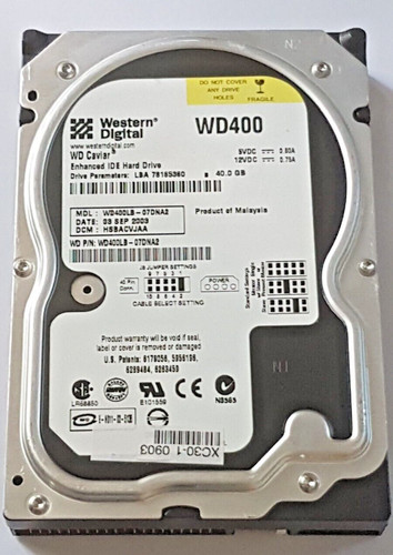 Disque dur ide western - 40, go