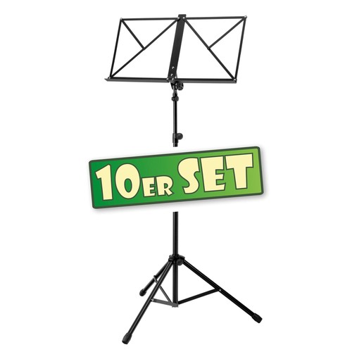 10x pupitre musique - en, metal