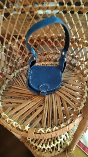 Sac bleu neuf 6 cm - ,