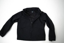 Uniqlo Mens Windproof Stand Collar Blouson Jacket Black Size Small