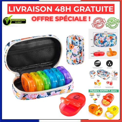 Pilulier semainier jours 14 - jours,