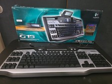Logitech G15 867619-0403 Wired Keyboard with Box - Used (see description)