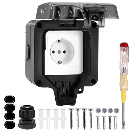 Prise exterieure etanche ip66 - etanche,