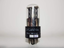 6SN7GT SYLVANIA BLACK PLATES