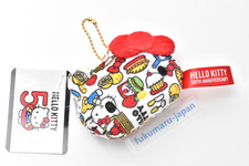 Pochette porte monnaie Hello Kitty 50e anniversaire colorée Sanrio 2024