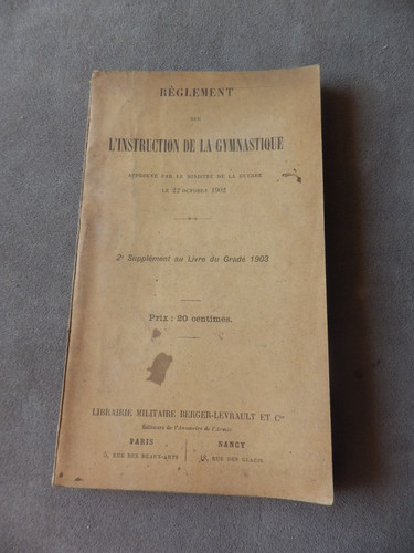 Reglement sur instruction de - reglement, l