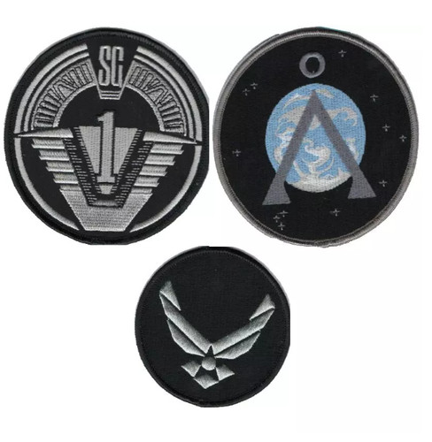 Stargate lot ecussons 2nd - ecussons,