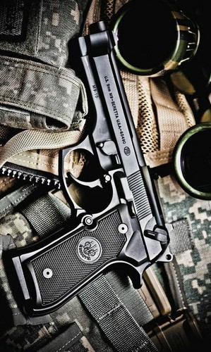 Plaque métal arme feu - arme,