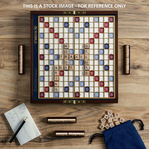Scrabble deluxe travel edition - scrabble,