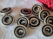 Lot 5 boutons vintage en