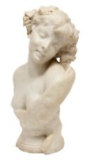 Bacchante Female Italian Marble Bust After Claude Michel Clodion