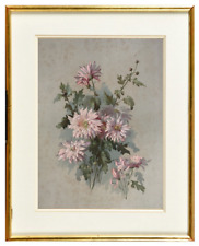 CHROMOLITHOGRAPH CIRCA 1900 BOUQUET OF FLOWERS (60)