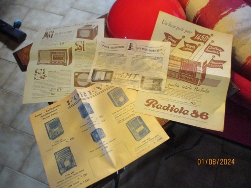Lot documents ancienne - 4,
