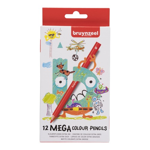 Bruynzeel mega kleurpotloden - mega,