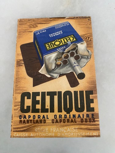 Ancienne publicité tabac bloc - ancienne,