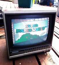 Vintage Panasonic CT-1113 13” ColorPilot CRT TV – Rare Retro Model - RF ONLY TV