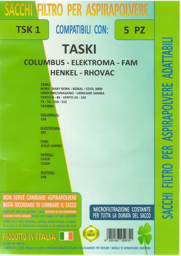 Conf pcs sachets pour taski - conf.5,
