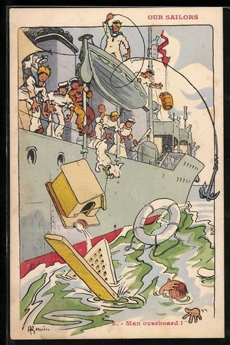 Carte postale artiste henri - carte, d'artiste