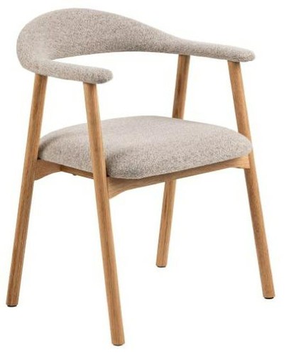 Fauteuil addi beige rembourré - fauteuil,