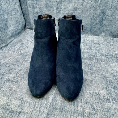 Navy blue ankle boots majar - navy,