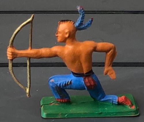 Figurine indien avec arc - figurine,